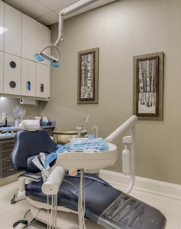 A Dental chair in the Alpah